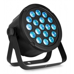 Reflektor LED Slim PAR45 18X 3W 3w1 RGB DMX BeamZ